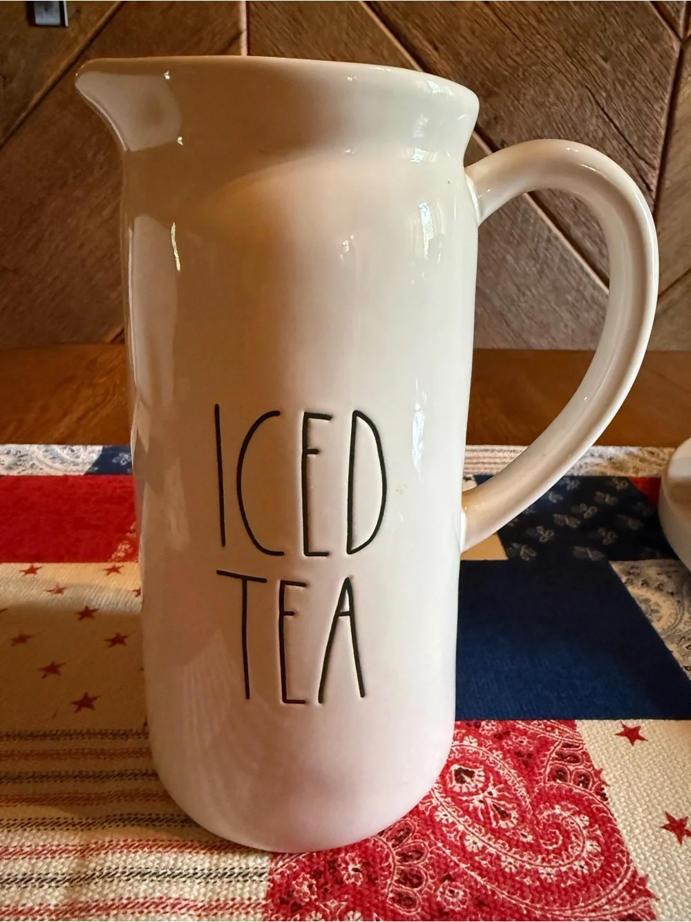 Rae Dunn Iced Tea Pitcher